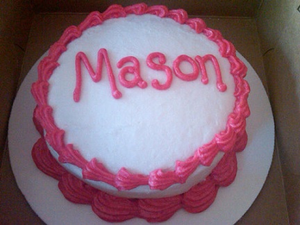 Mason Cake